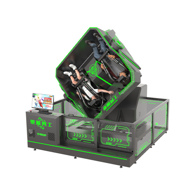 Large-scale vr360 two-person flight simulator game console, VR experience hall, amusement equipment, body-sensing shooting all-in-one machine Item Picture