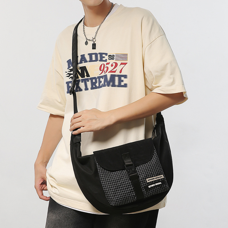 WEPOWER's new unisplendour dumpling bag, fashionable single-shoulder bag, lightweight outdoor large-capacity versatile crossbody bag Specification drawing