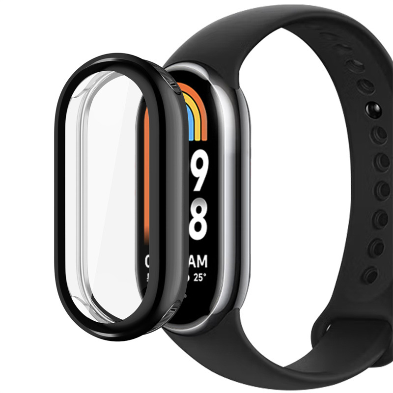 Universal electroplated soft case for Mi Band 9/10 Mi Band 9/10 all-inclusive TPU case protective cover Application Scenario