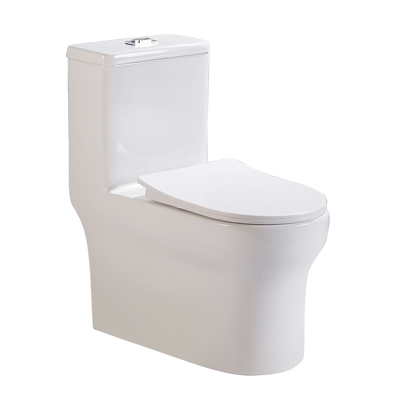 Toilet seat, siphonic super vortex integrated water-saving, silent large pipe, anti-odor project, household wholesale bathroom Item Picture