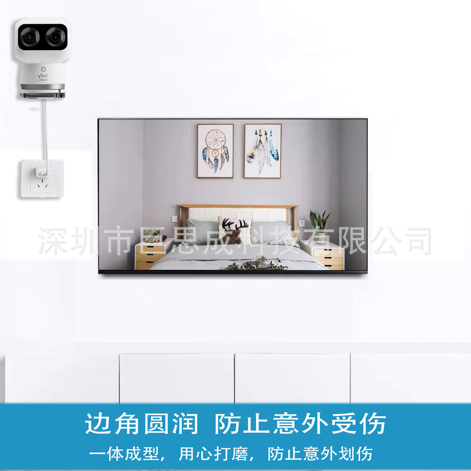 Hot-selling in stock: eufyS350 surveillance camera stand, smart camera acrylic wall-mounted storage stand Item Picture