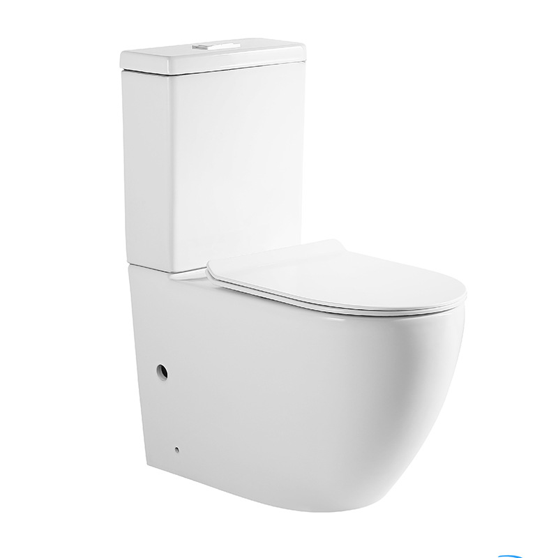 CE split toilet for foreign trade, Australian certification, wall-mounted rear toilet, wall-mounted face split toilet details Picture