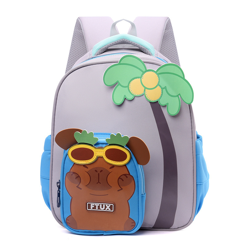 Kindergarten schoolbags, cartoon children's backpacks for the senior class, and anime backpacks for boys and girls in the early education class Application Scenario