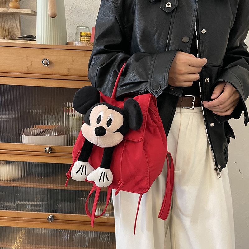Cute backpacks for outdoor travel, lightweight hiking bags for women, mountain climbing backpacks, hiking and cycling sports schoolbags, cartoon bags details Picture