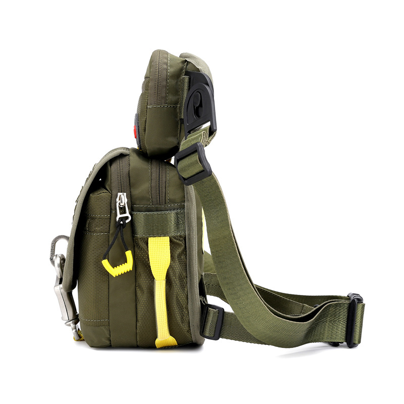 Factory wholesale outdoor tactical leg bags, multi-layer wear-resistant fishing bags, men's chest bags, military enthusiast sports waist bags Application Scenario