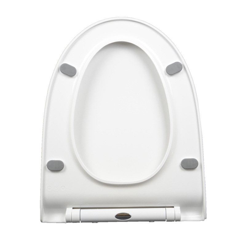 Factory direct supply, one-click quick-release thickened seat cover, one-piece consignment, pp plate slow-lowering cover plate, U-shaped toilet seat cover Item Picture