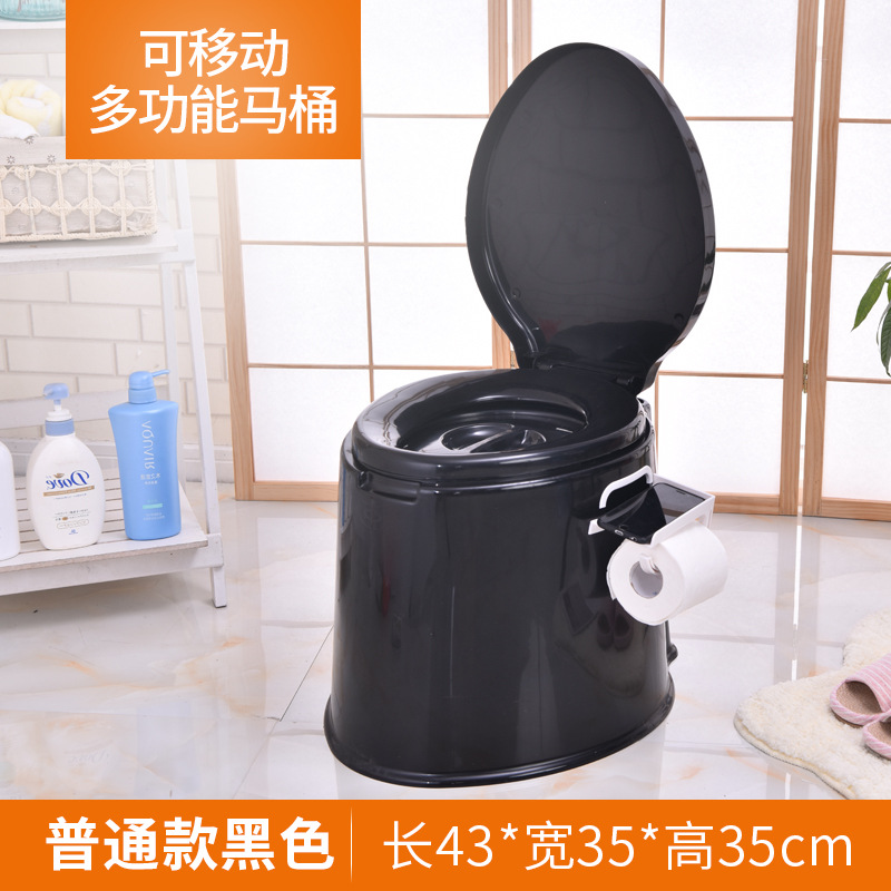 The manufacturer wholesals individual thickened plastic mobile elderly toilets, portable squat toilets for pregnant women, and toilet bowls for children Application Scenario