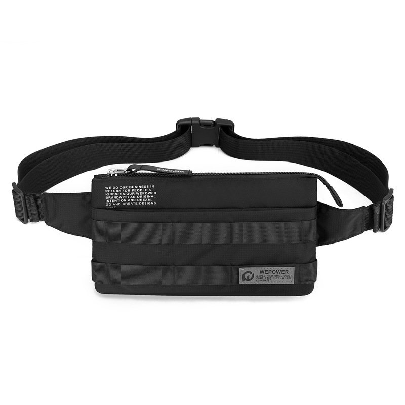 WEPOWER's new outdoor commuting small crossbody bag is a lightweight, wearable waist bag that is trendy, fashionable and water-resistant Item Picture