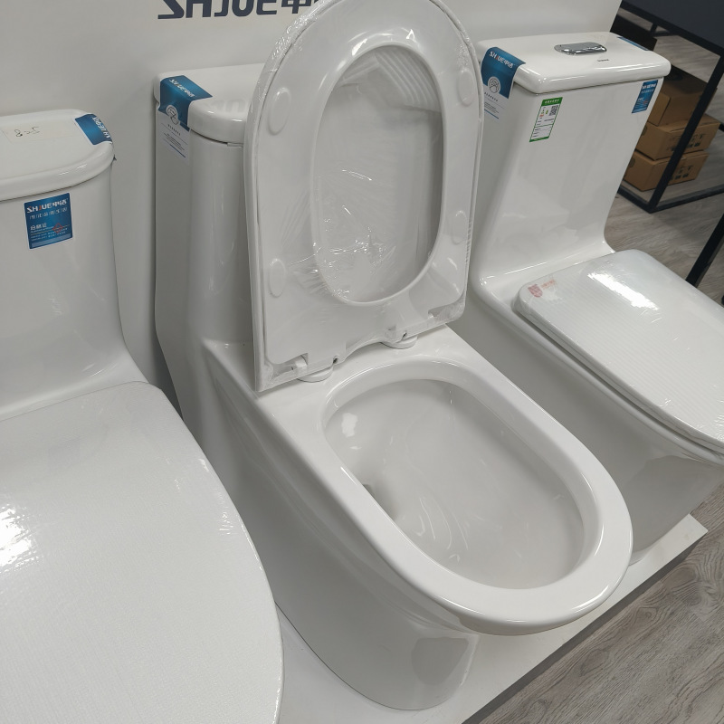 Siphonic household ordinary toilet, small-sized bathroom, large-force water pumping, ordinary bathroom toilet seat Specification drawing