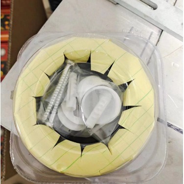 Toilet flange, toilet odor isolation sealing ring, left flange sealing ring full figure