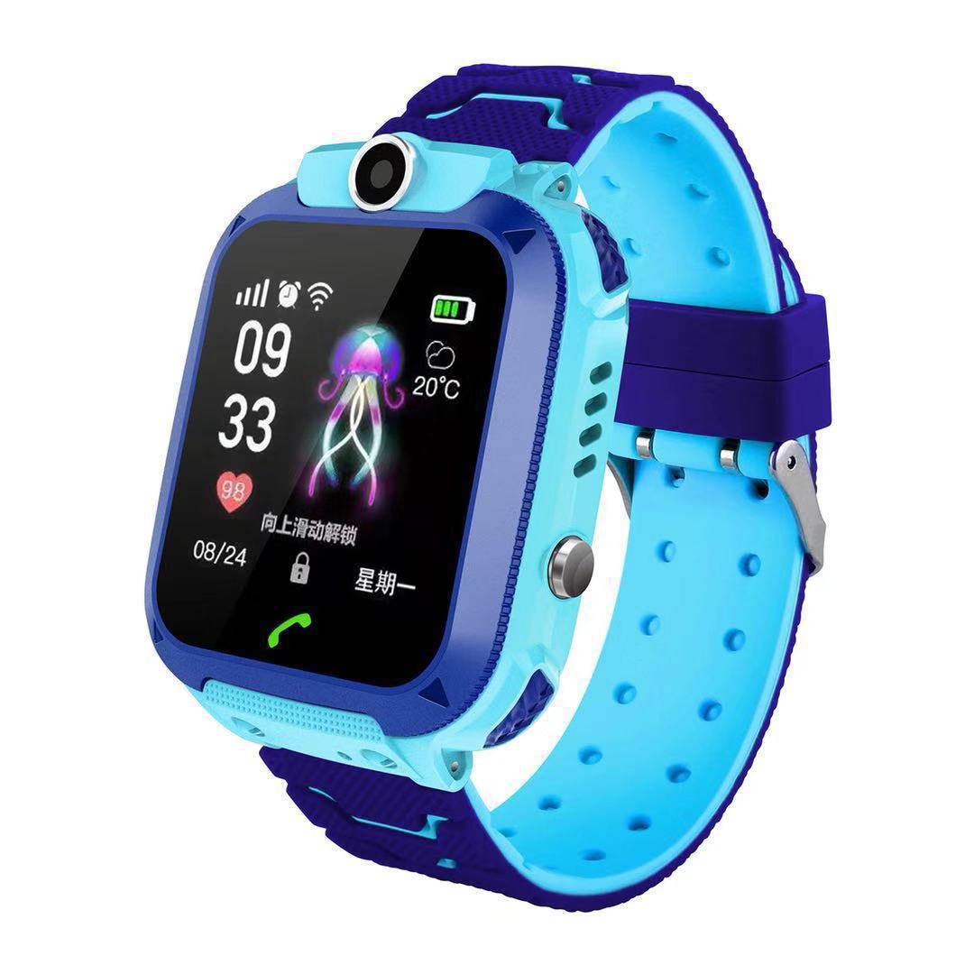 Cross-border foreign trade multi-language children's smartwatches and smart watches with positioning, card insertion and call function, 4G watches full figure