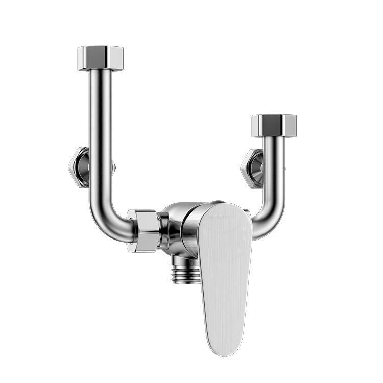 Electric water heater mixing valve, household shower head set, hot and cold water faucet switch U-shaped valve for bathing Item Picture
