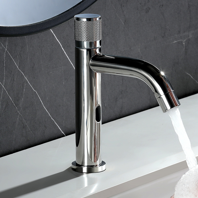 Sensor faucet, bathroom washbasin, stainless steel 304 washbasin, sink, washbasin, single cooling faucet details Picture