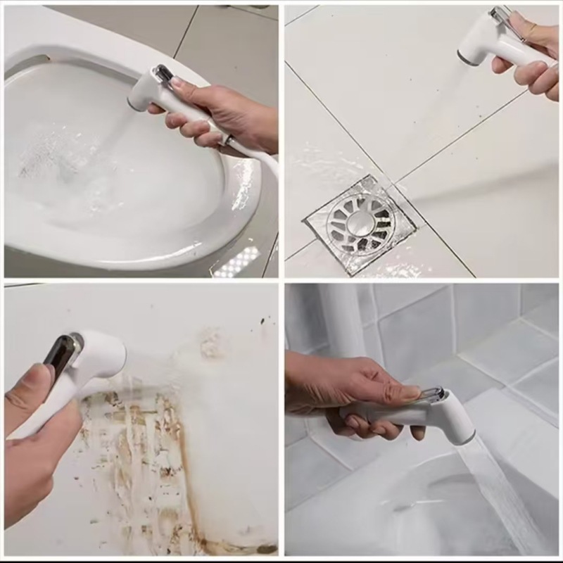 Toilet companion, spray gun set, faucet, toilet and bathroom flushing, high-pressure booster nozzle, water gun, feminine wash Specification drawing