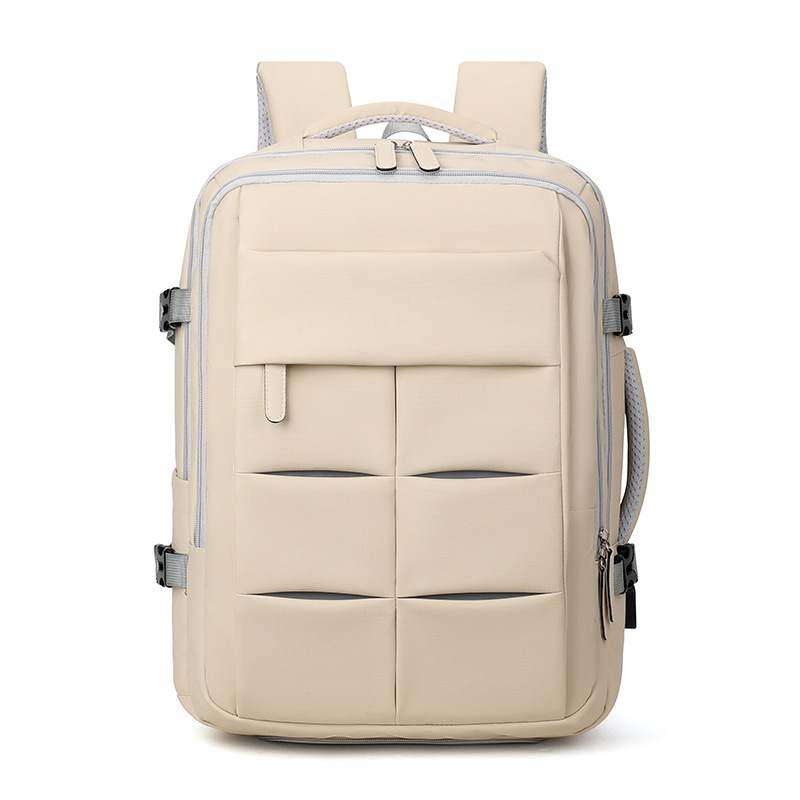 High-end business backpack, men's travel backpack, large capacity, multi-functional student computer bag, shoe compartment, multiple pockets Item Picture