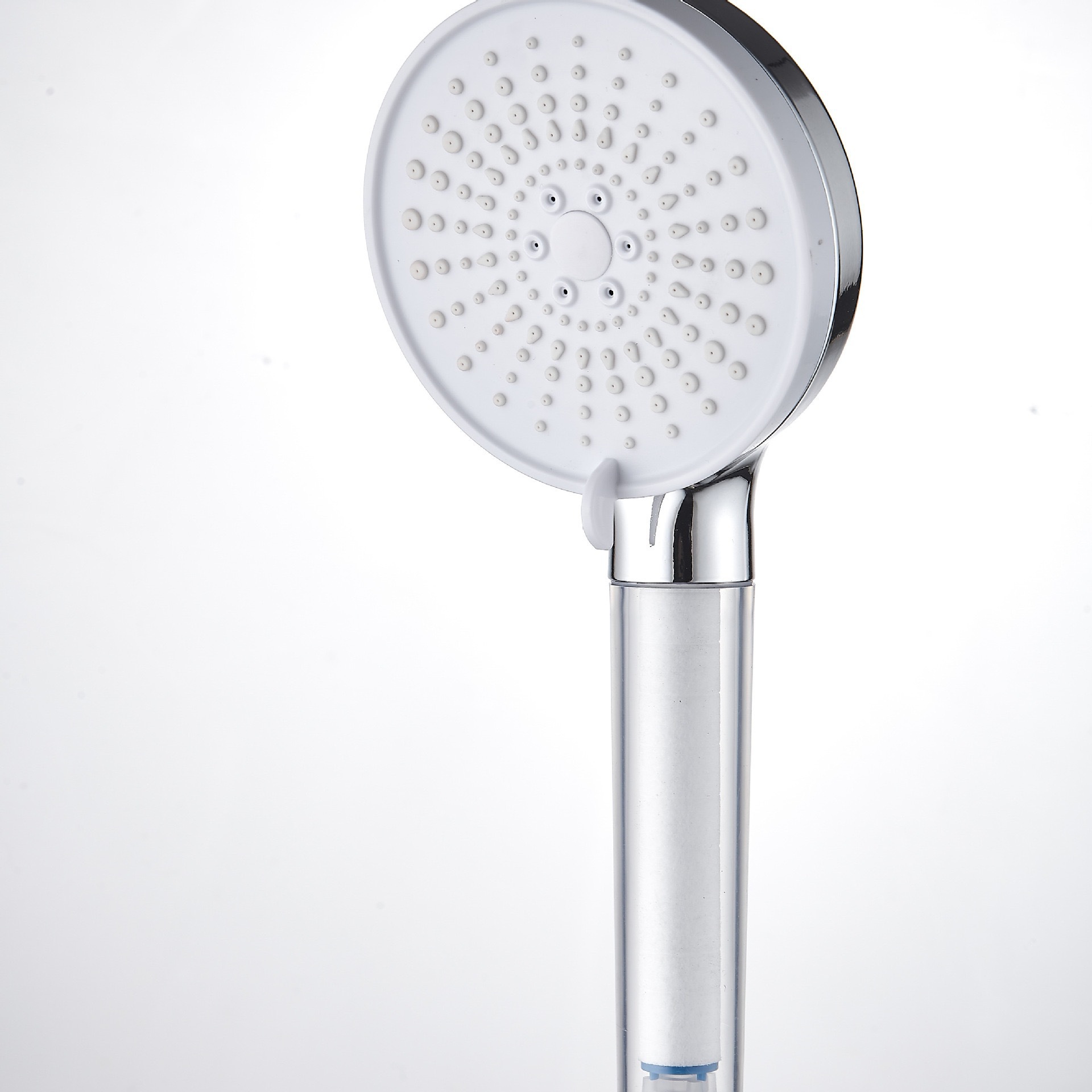 Cross-border five-speed adjustable high-pressure water outlet, negative ion hard water softening and filtration shower head Item Picture