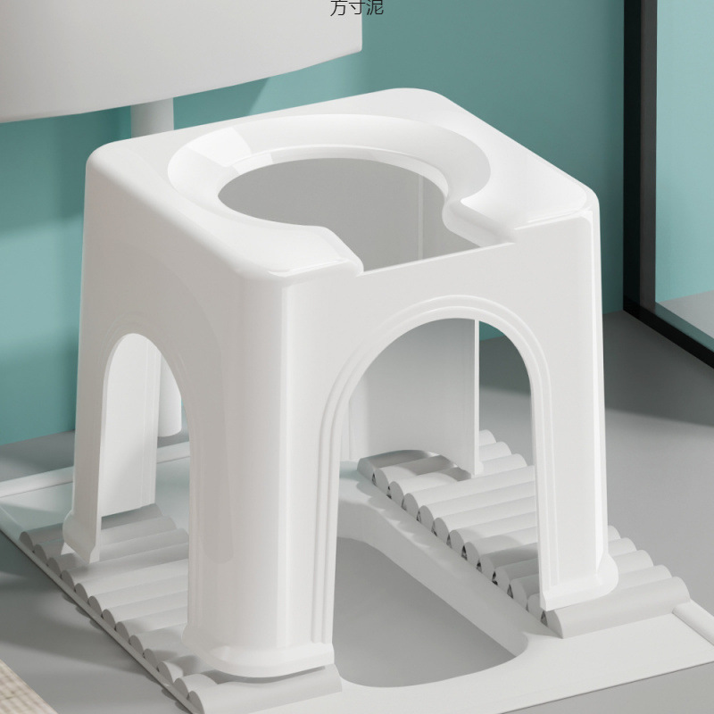 Toilet stool, thickened adult sitting chair, mobile and convenient, wholesale of children's, elderly and pregnant women's toilets Item Picture
