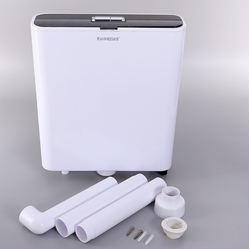 Toilet squat toilet, silent water tank, squat toilet, double-speed flushing water tank, household water pump, wall-mounted large-capacity strong flushing water tank details Picture