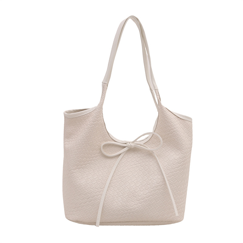 Large-capacity fashionable casual bag for women, 2025 new style simple retro trendy shoulder bag, stylish and versatile tote bag Item Picture