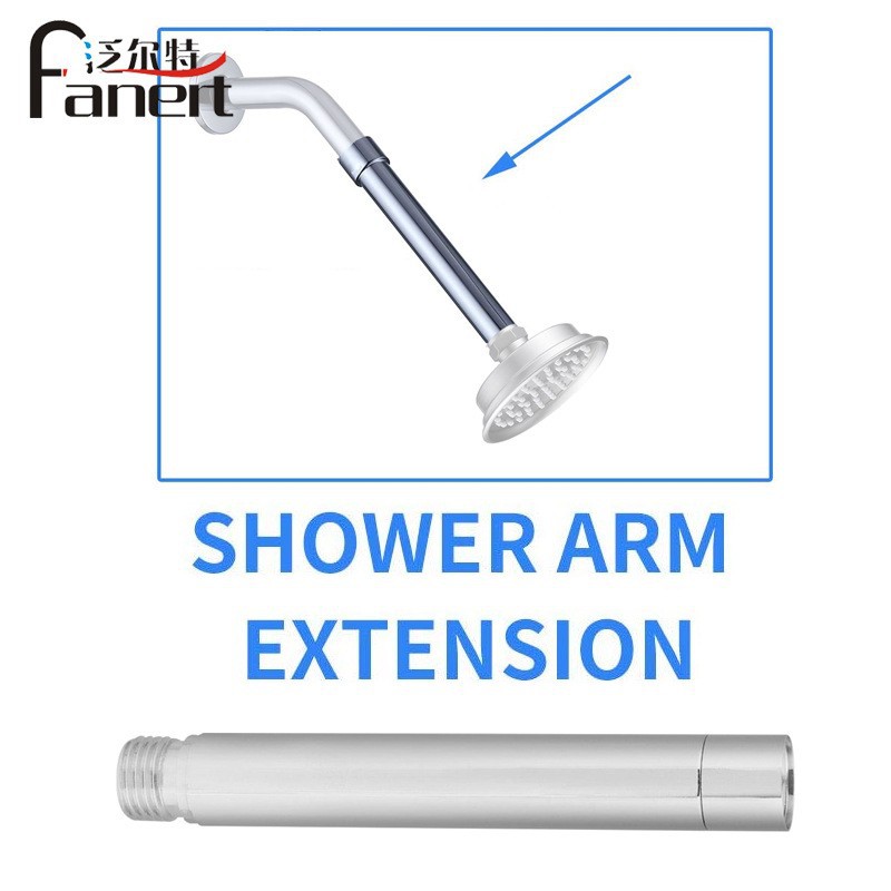 Circular chrome-plated hand-held shower head extender for foreign trade hotels, bathroom accessories full figure
