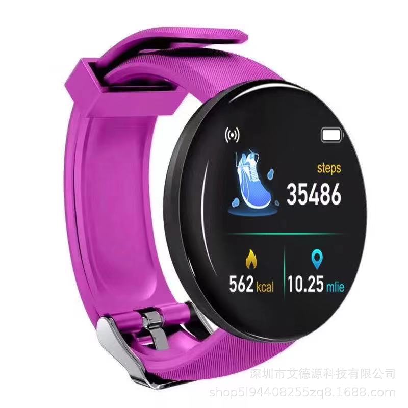 Cross-border D18S smart bracelet with round screen heart rate and health monitoring, incoming call display, factory direct supply Application Scenario