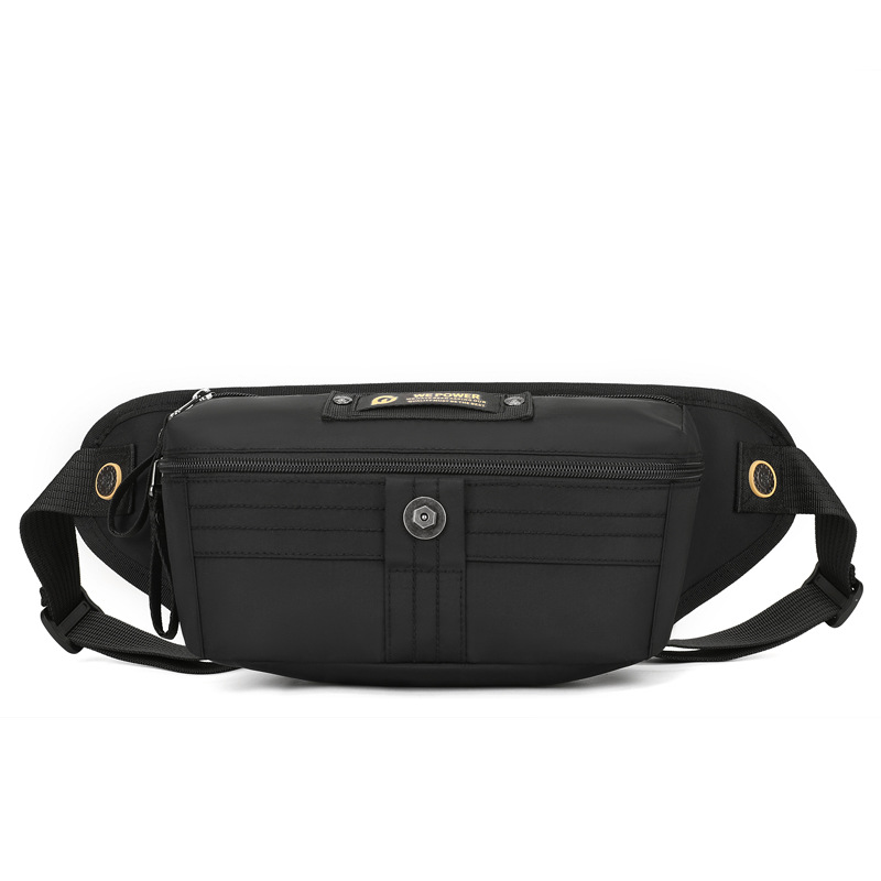 WEPOWER's new men's waist bag is an outdoor casual sports single-shoulder crossbody small water-resistant waist bag Item Picture