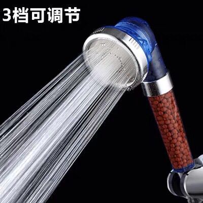The negative ion shower head is water-saving, filtering, detachable and washable. The shower head is explosion-proof and shock-resistant details Picture