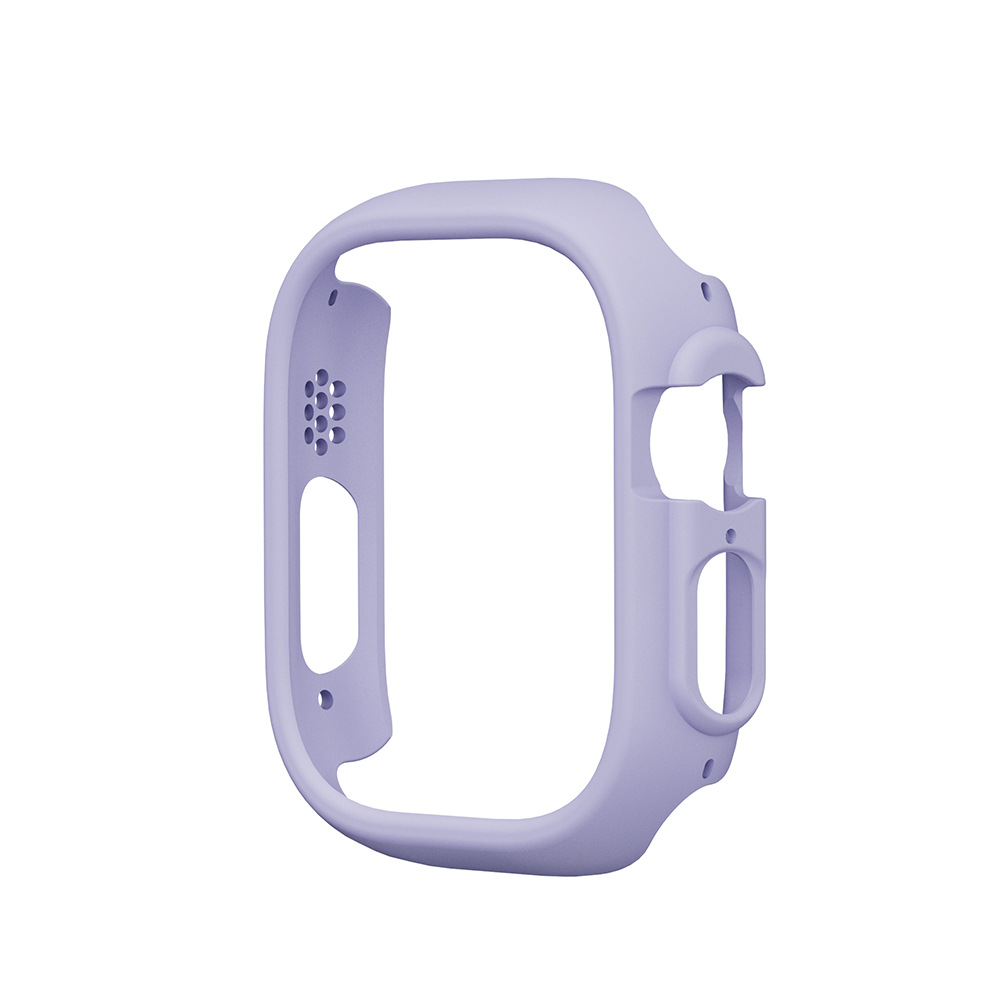 Explosion-proof hollowed-out hard shell protective case for Apple iwatch10 generation 46/9/8/7 PC skeleton S6 watch Item Picture