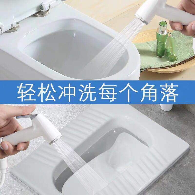 Toilet spray gun, toilet water tank nozzle, new toilet nozzle, toilet companion flushing device, toilet nozzle cleaning device Application Scenario