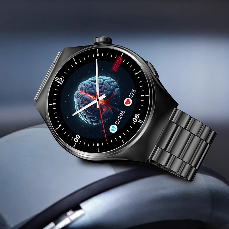 New precise non-invasive blood sugar and uric acid measurement smartwatch, Alipay NFC Bluetooth call, heart rate, blood pressure and blood oxygen Specification drawing