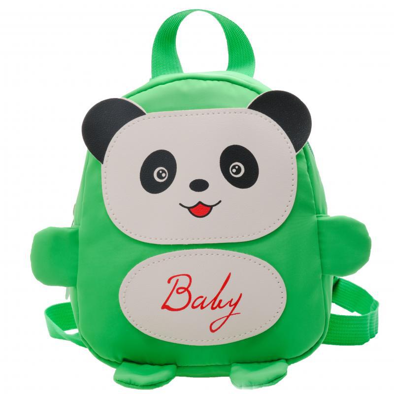 Kindergarten schoolbag for children, boys and girls, 1-3-5 years old, anti-wandering rope, cute frog, double-shoulder baby small backpack Item Picture