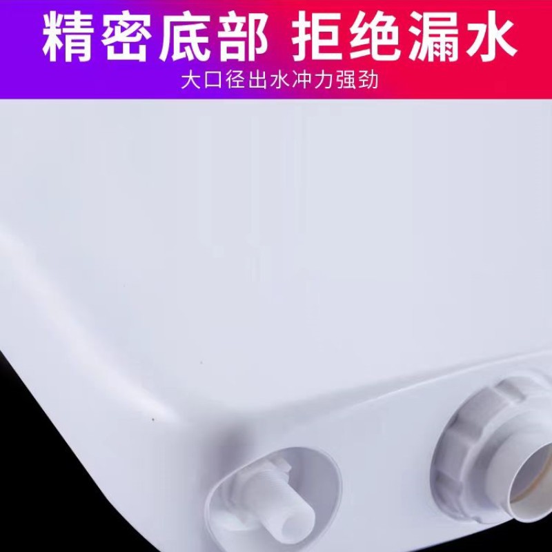 Flushing tank, household bathroom toilet water tank accessories, flush toilet, squat toilet, seat toilet, energy-saving flushing tank, wall-mounted Application Scenario
