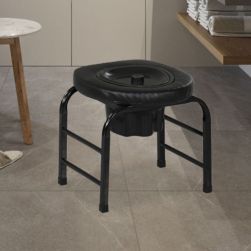 Elderly people's toilet chair, toilet stool, pregnant women's toilet chair, toilet with potty, bucket, stool chair, toilet bowl, postpartum care stool Application Scenario