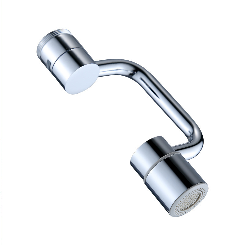 Mechanical arm universal faucet extender, kitchen splash-proof faucet, C-type universal rotating bubble generator nozzle Item Picture