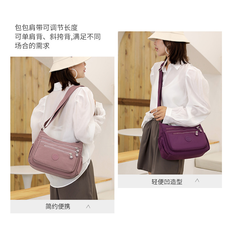 Ladies' pillow bags are selling well. Moms' single-shoulder bags are fashionable makeup bags. Simple travel large crossbody bags are versatile handbags Application Scenario