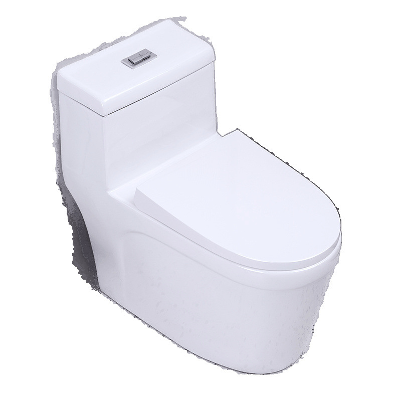 The new vortex siphon ceramic water-saving, deodorizing and water-saving toilet is a large-diameter adult toilet for household bathrooms Item Picture