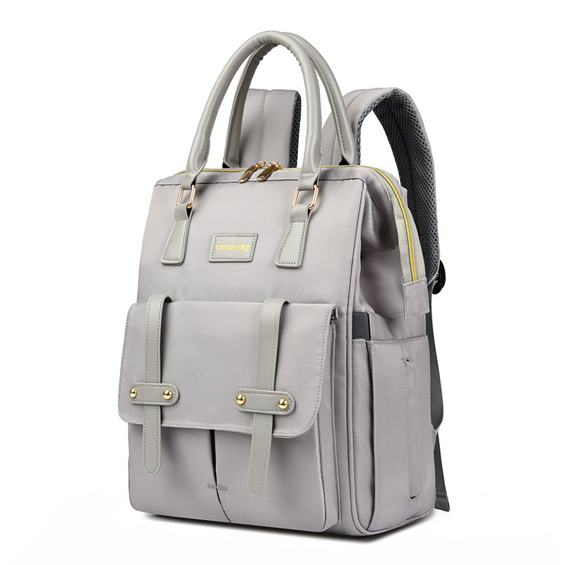 Mummy Bag is a new, fashionable and large-capacity backpack for mom and baby outings. It's a casual and simple bag for moms taking care of their kids Specification drawing