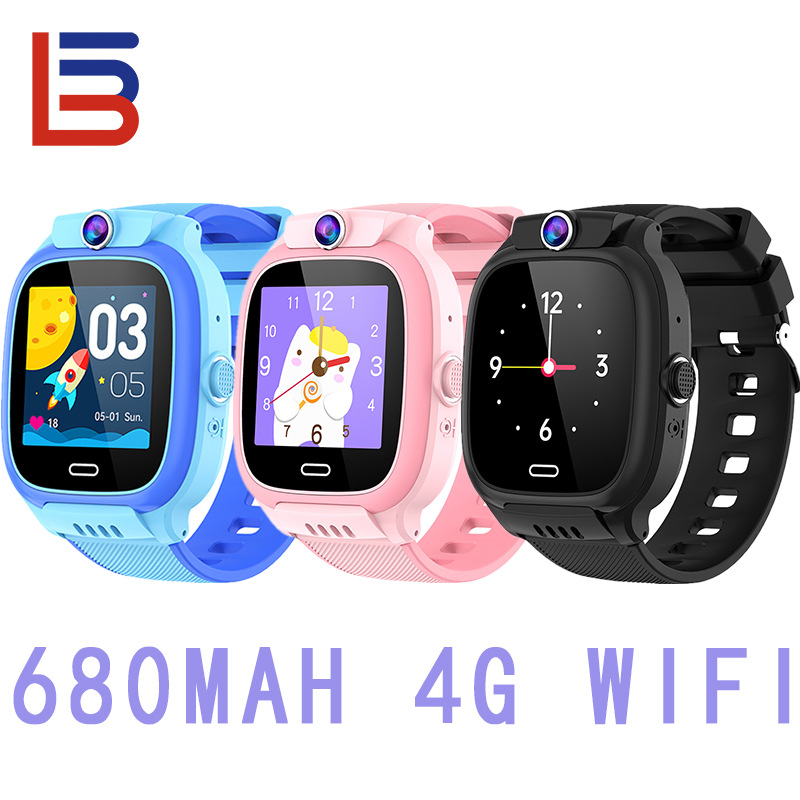 Cross-border Y36 Smart children's Smartwatch, 4G video call, WiFi positioning, waterproof, 680MAH, multiple languages full figure