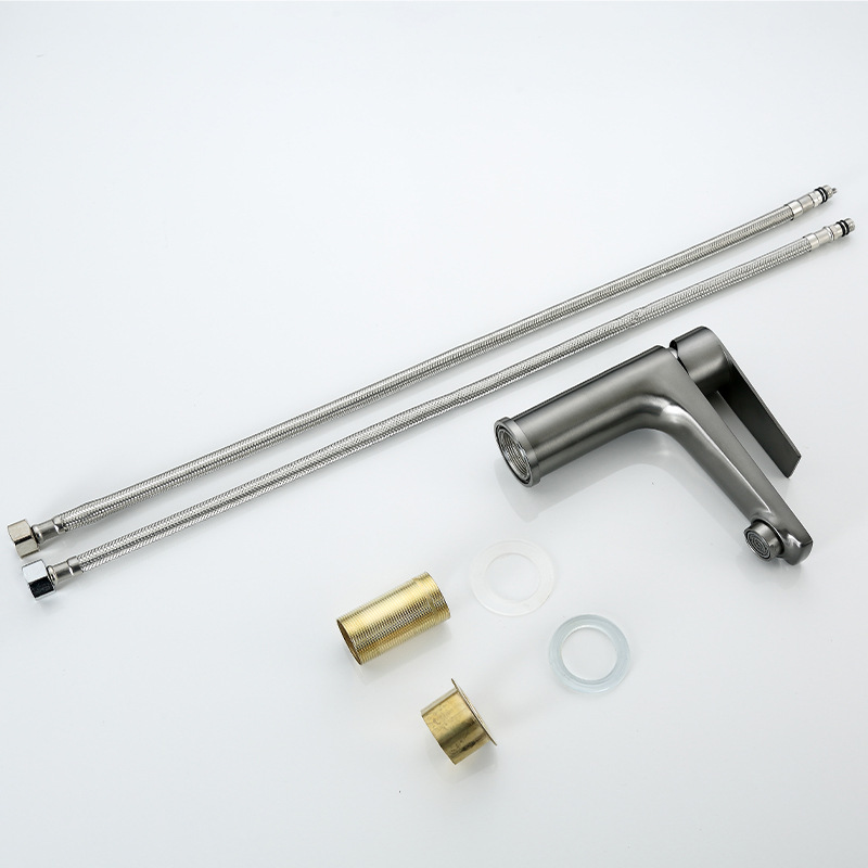 Cold and hot washbasin faucet, bathroom countertop basin, washbasin, washbasin, bathroom cabinet, single-hole cold and hot faucet Specification drawing