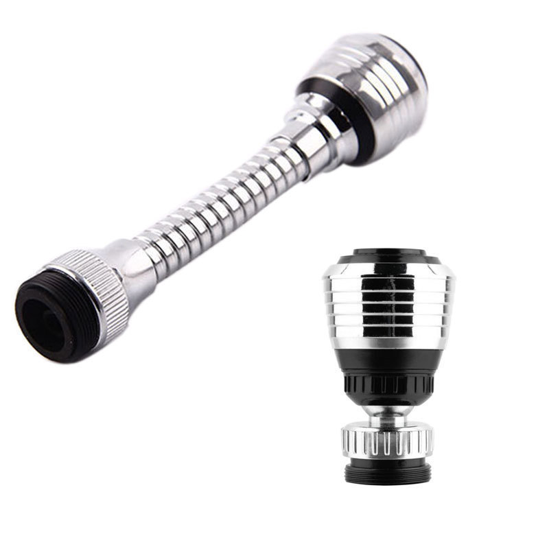 Kitchen faucet splash-proof head, nozzle, universal rotating aerator, extended extender, a perfect tool for washing dishes and vegetables Item Picture