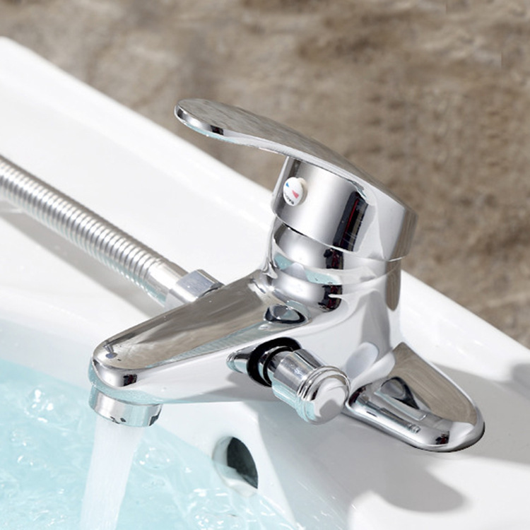 Copper-edge dual-purpose washbasin faucet, dual-purpose multi-functional faucet, shower head faucet manufacturer wholesale Application Scenario