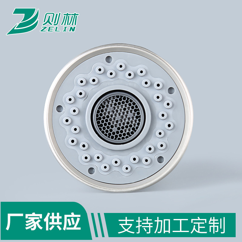 Kitchen and bathroom showerhead, electroplated high-pressure water-saving showerhead, shower accessories, showerhead Item Picture