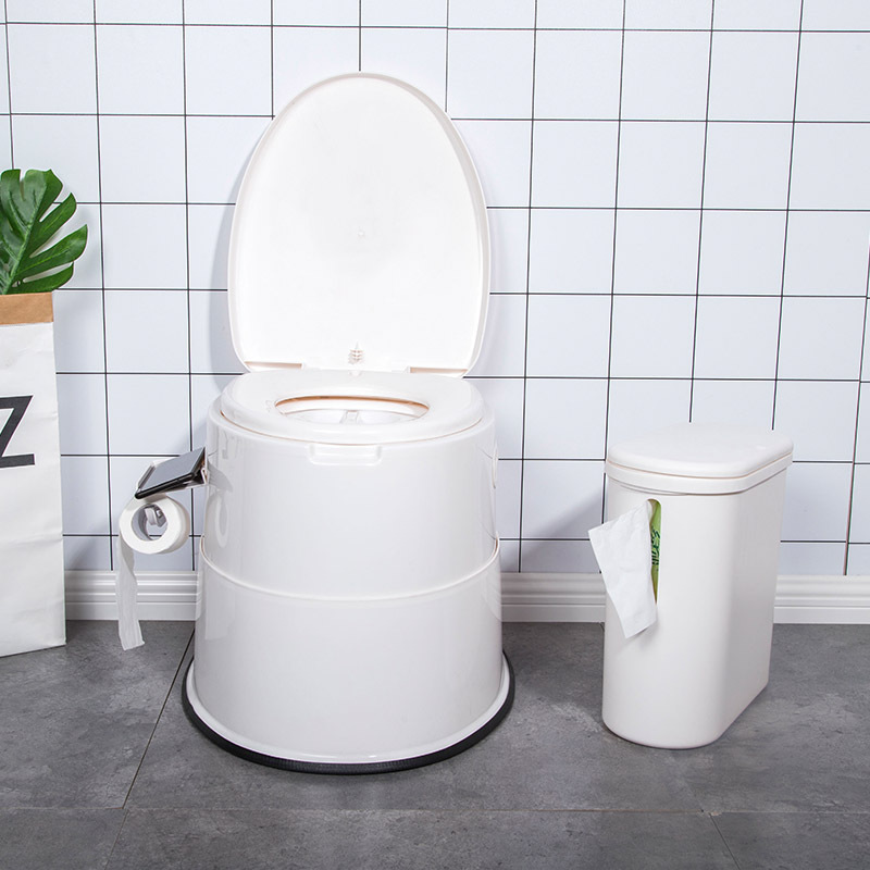 New anti-slip thickened toilet, sealed and movable toilet, elderly and pregnant women's toilet bowl, multi-functional children's urine bucket full figure