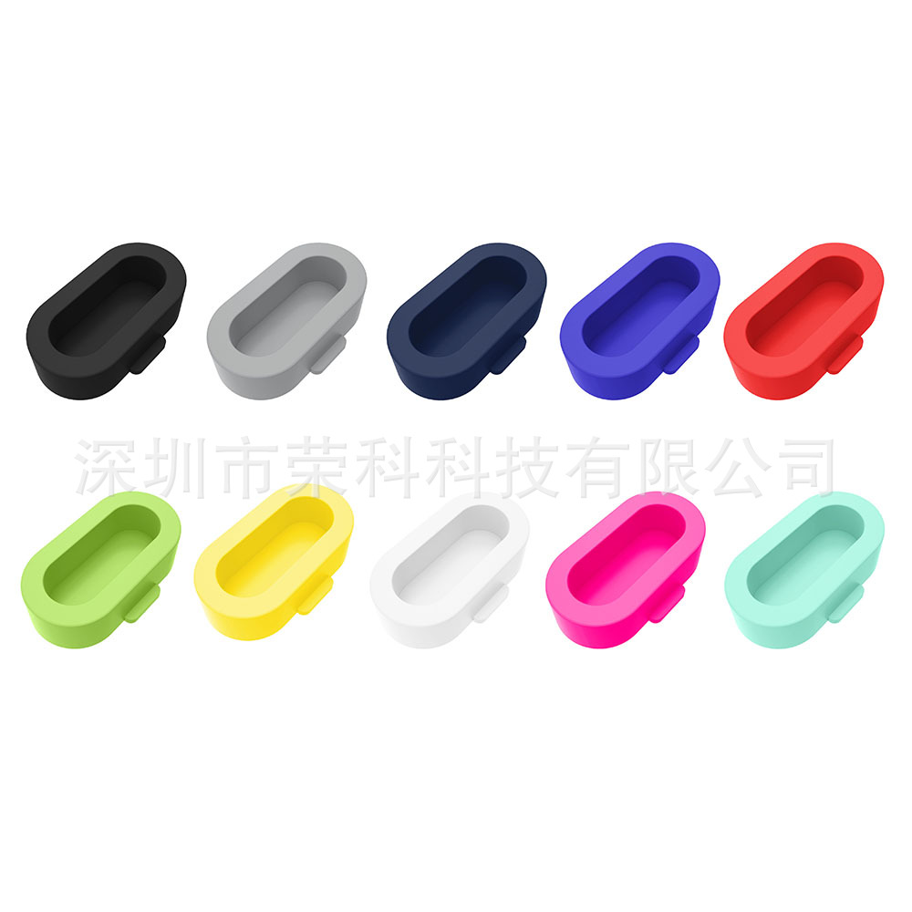 Suitable for Garmin Fenix 5 silicone dust plug, Feinai 5 solid color silicone dust plug scratch-resistant protective case Item Picture