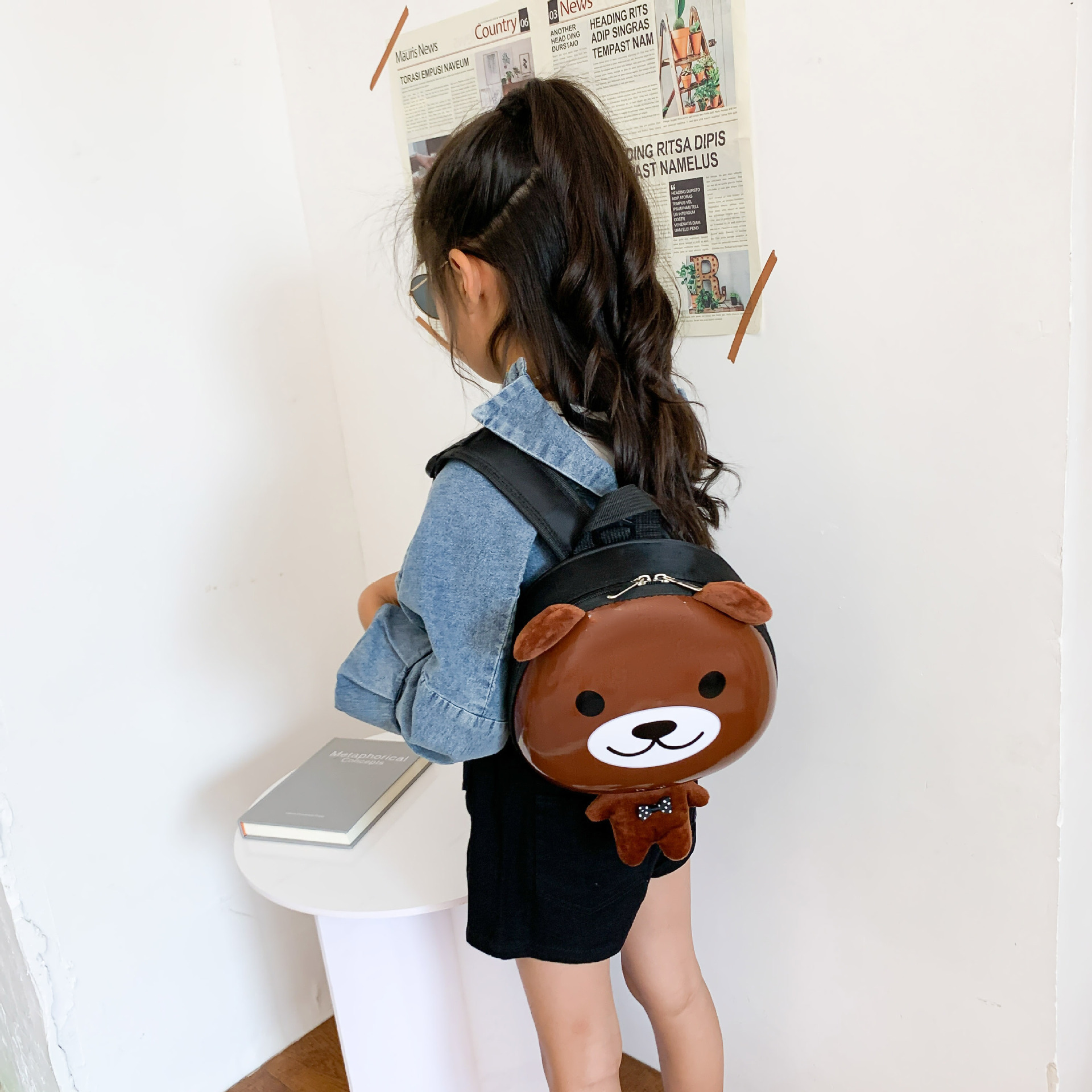 2020 New style Children's cartoon kindergarten Boys and girls 1-3 years old cute backpack eggshell double-shoulder small bag Application Scenario