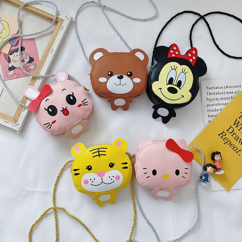 Children's crossbody bag, cute cartoon bag for girls, mini princess bag for little girls, fashionable and stylish, cute bag for boys details Picture