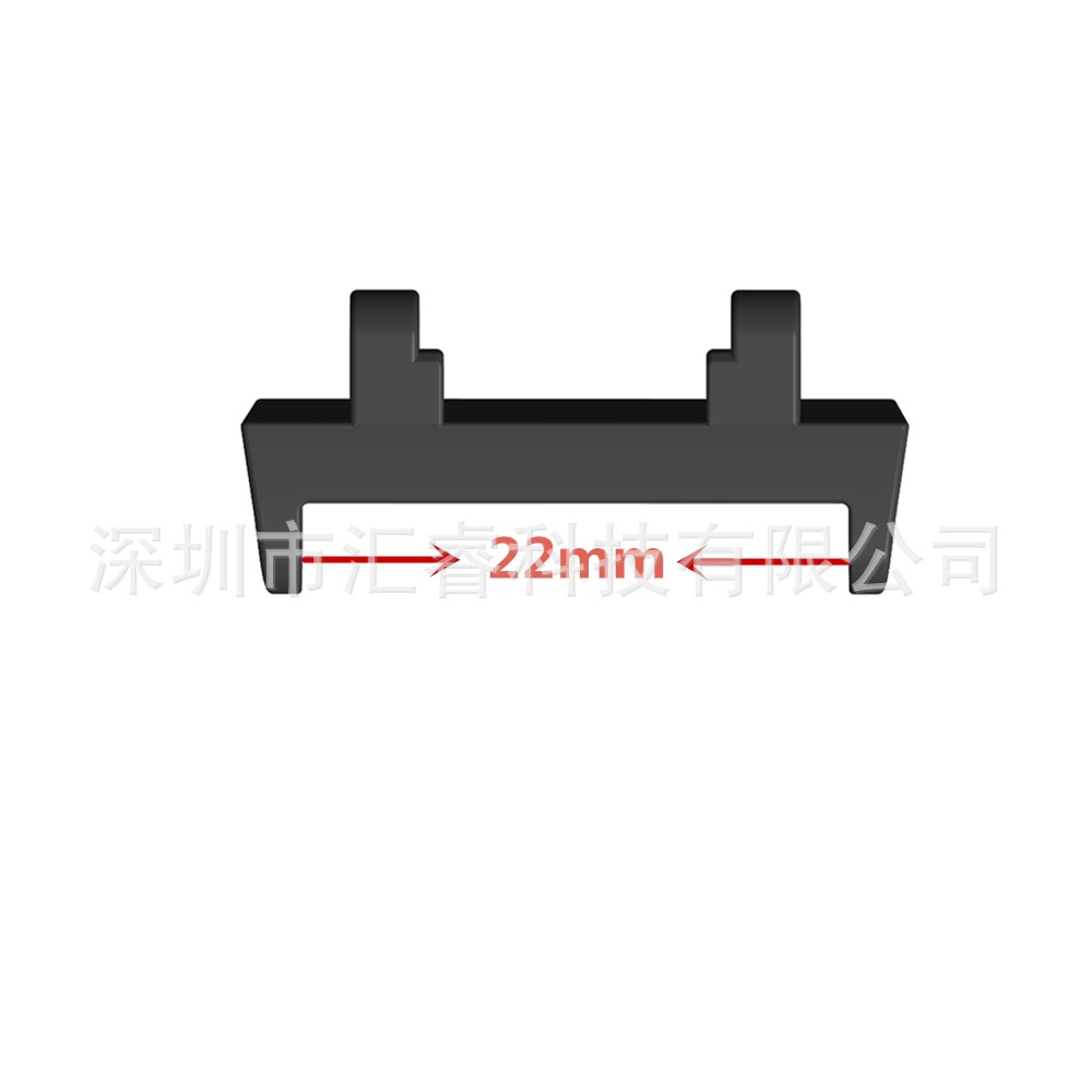 Suitable for Huami T-rex 2 metal head grains (a pair) 22mm watch strap connector Item Picture