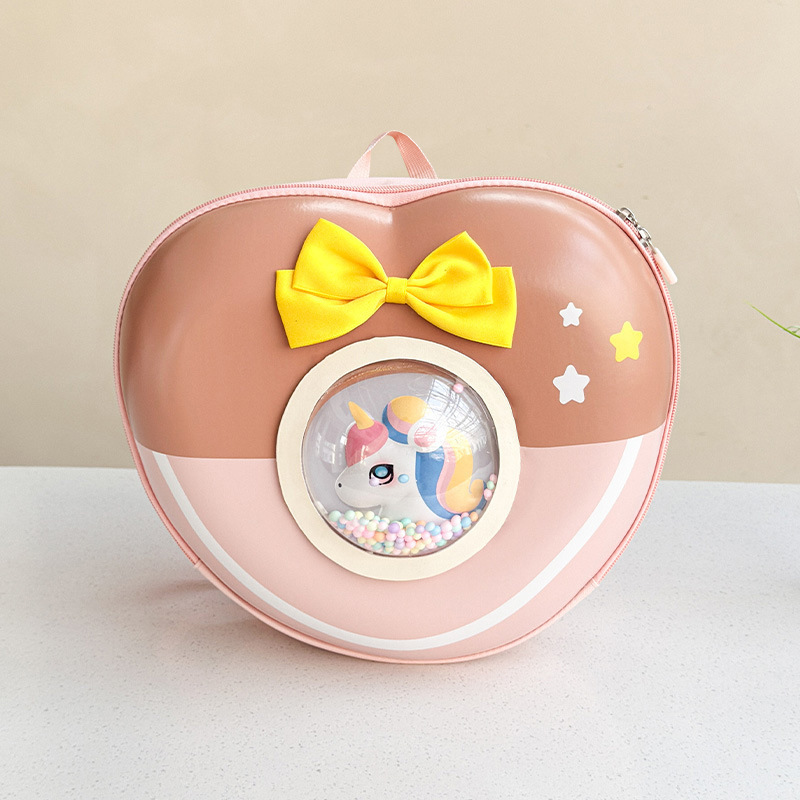 New love children's small schoolbags, cute backpacks for boys and girls, snack backpacks for kindergarten small class babies, cross-border Application Scenario