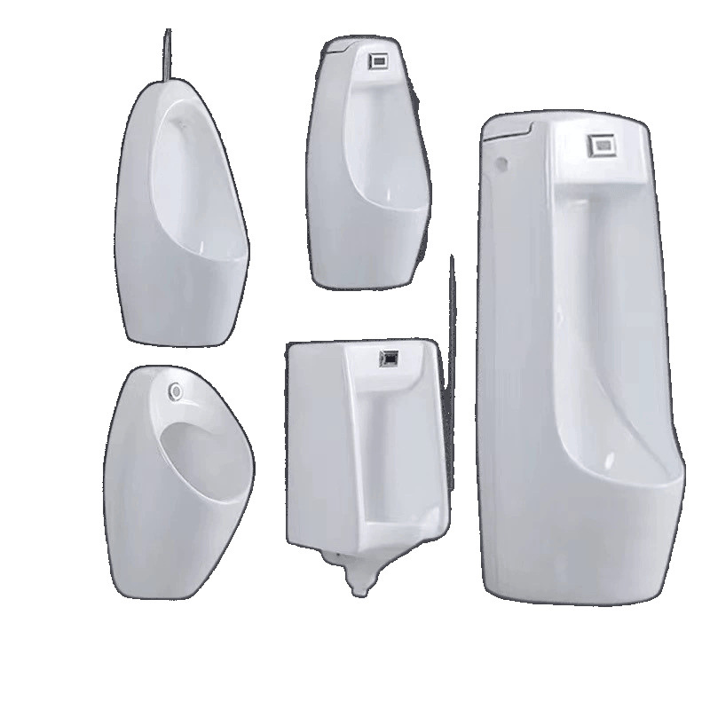 6wp urinal, automatic sensor urinal, wall-mounted floor-standing men's urinal, ceramic adult urinal Item Picture