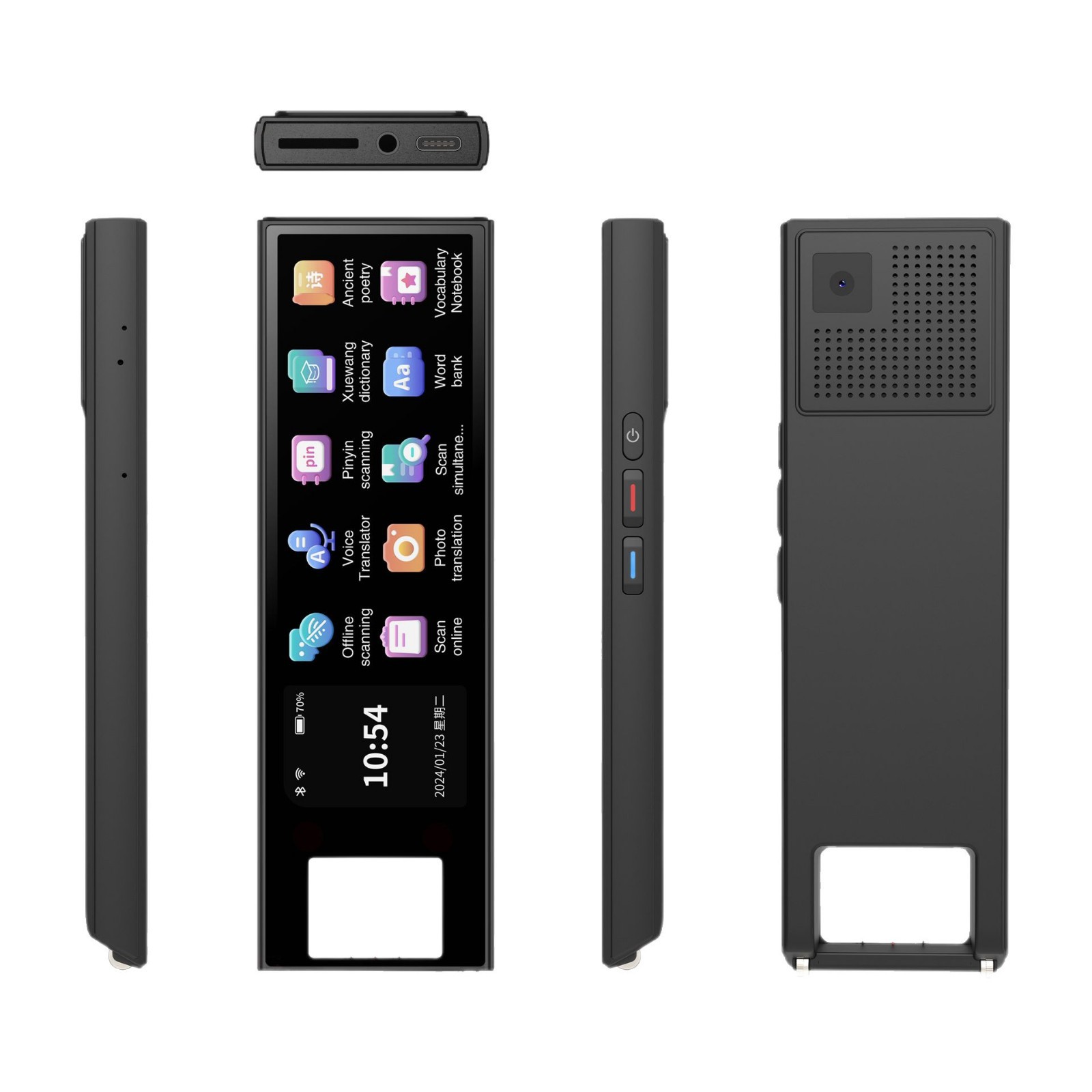 S90 intelligent scanning and translation machine, offline photo-taking and transliteration all-in-one machine, pinyin scanning, Xuewang Dictionary translator, etc Item Picture